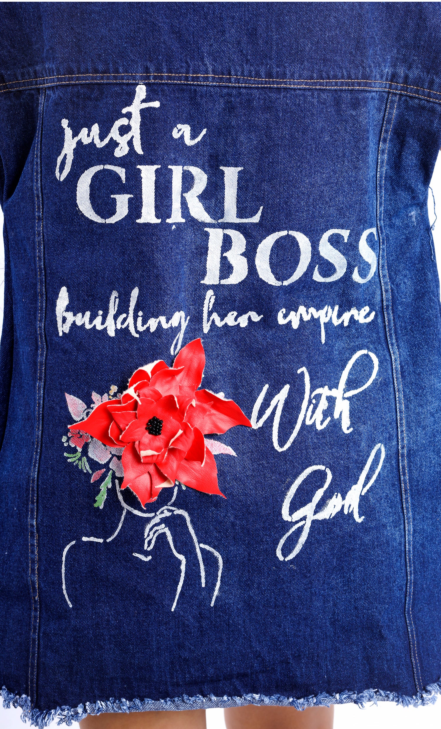 Girl Boss Denim Jacket