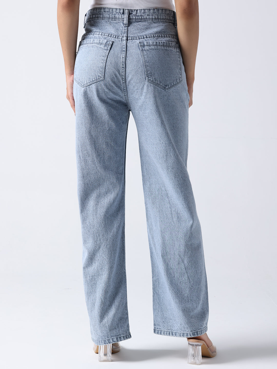 Autumn Maple Detachable Denim jeans