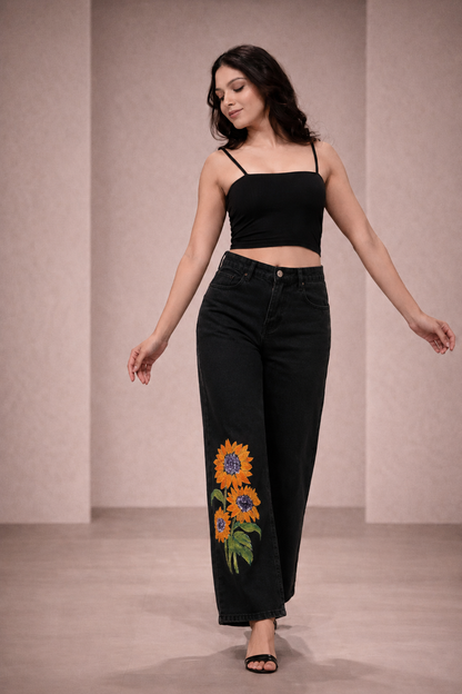 Sunflower Statement Jeans